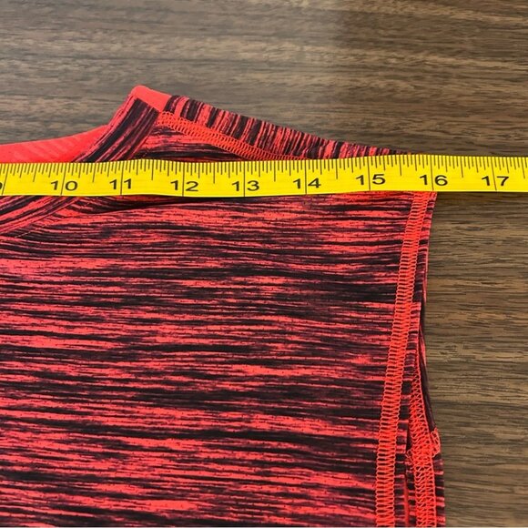 ❤️ Under Armour COMPRESSION Women's Red Sleeveless Top L - Picture 6 of 10